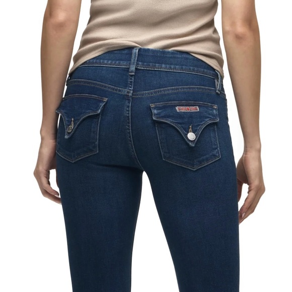 Hudson Dark Wash Colin Flap Skinny Jeans - Picture 15 of 15